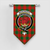 Moncrieffe Tartan Crest Gonfalon