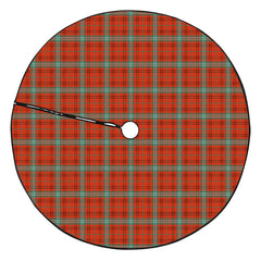 Morrison Red Ancient Tartan Plaid Christmas Tree Skirt