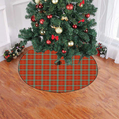 Morrison Red Ancient Tartan Plaid Christmas Tree Skirt