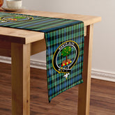 Mouat Tartan Crest Table Runner