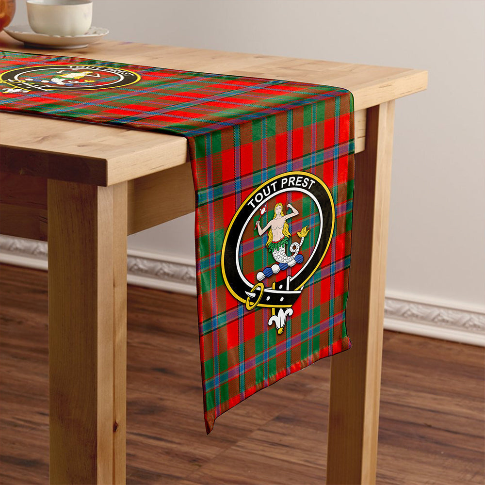 Murray of Abercairney Modern Tartan Crest Table Runner