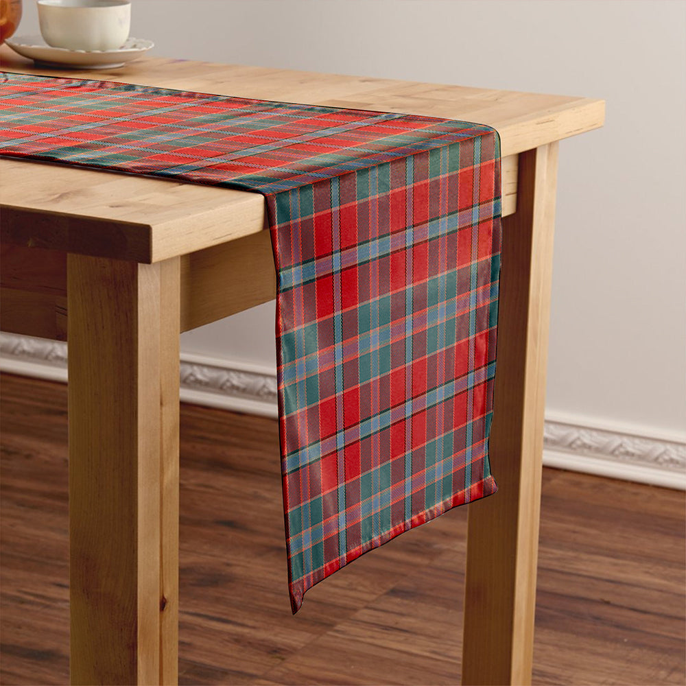 Murray of Abercairney Weathered Tartan Crest Table Runner