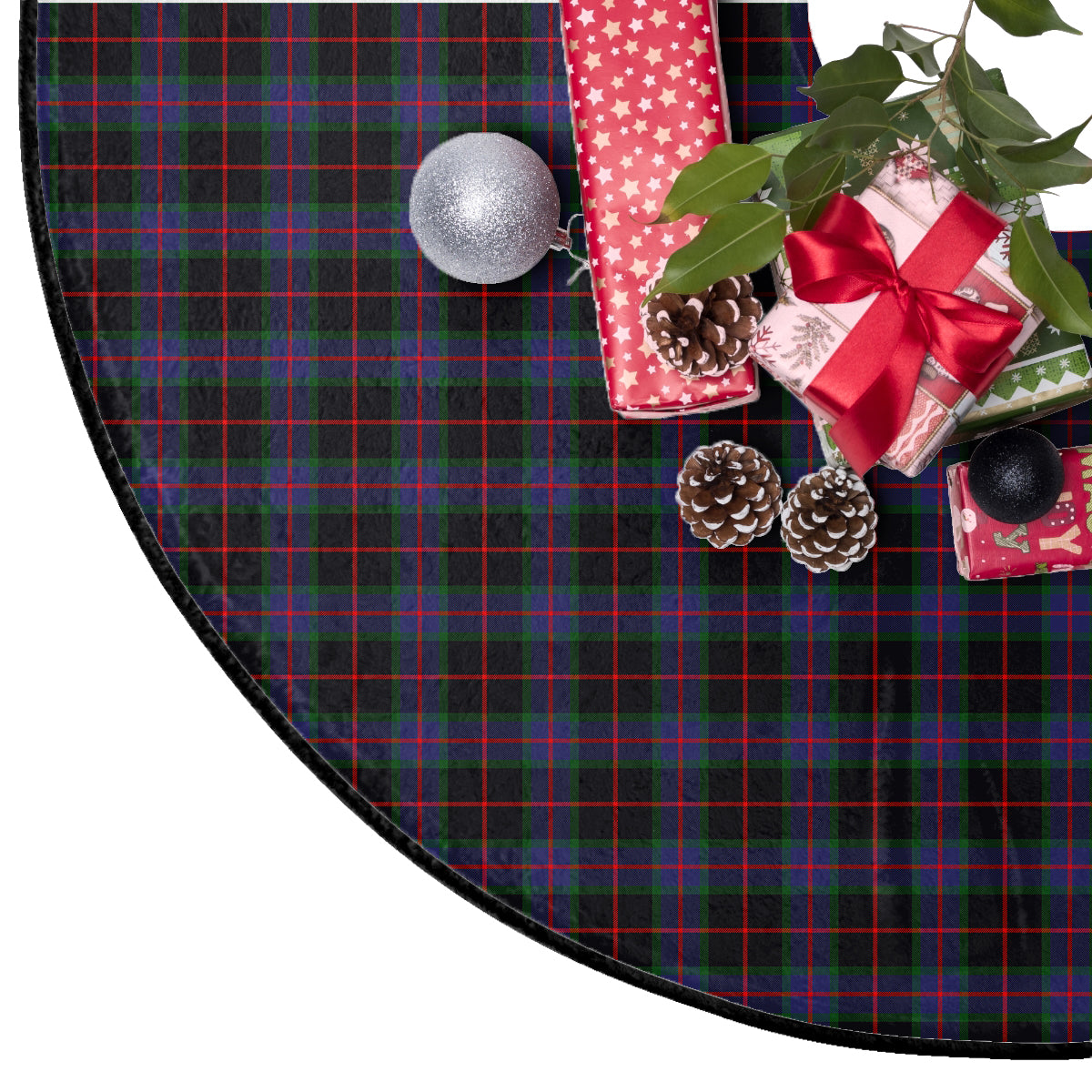 Nairn Tartan Plaid Christmas Tree Skirt