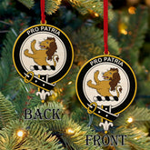 Newlands Tartan Crest Wood Acrylic Ornament
