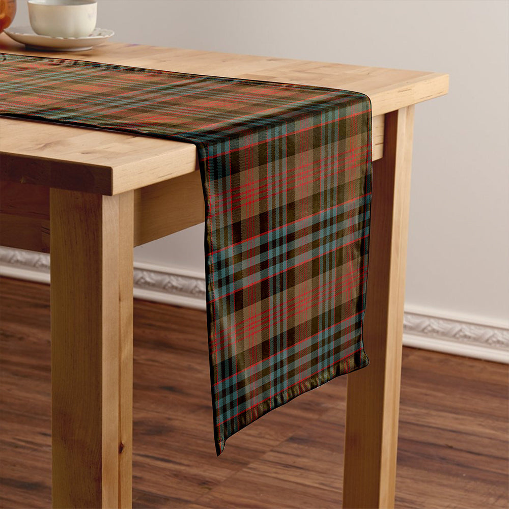 Newlands (Walker Newlands) Weathered Tartan Crest Table Runner