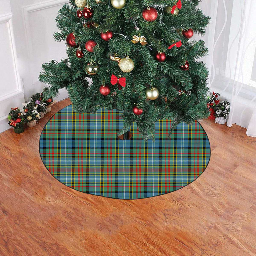 Paisley Tartan Plaid Christmas Tree Skirt