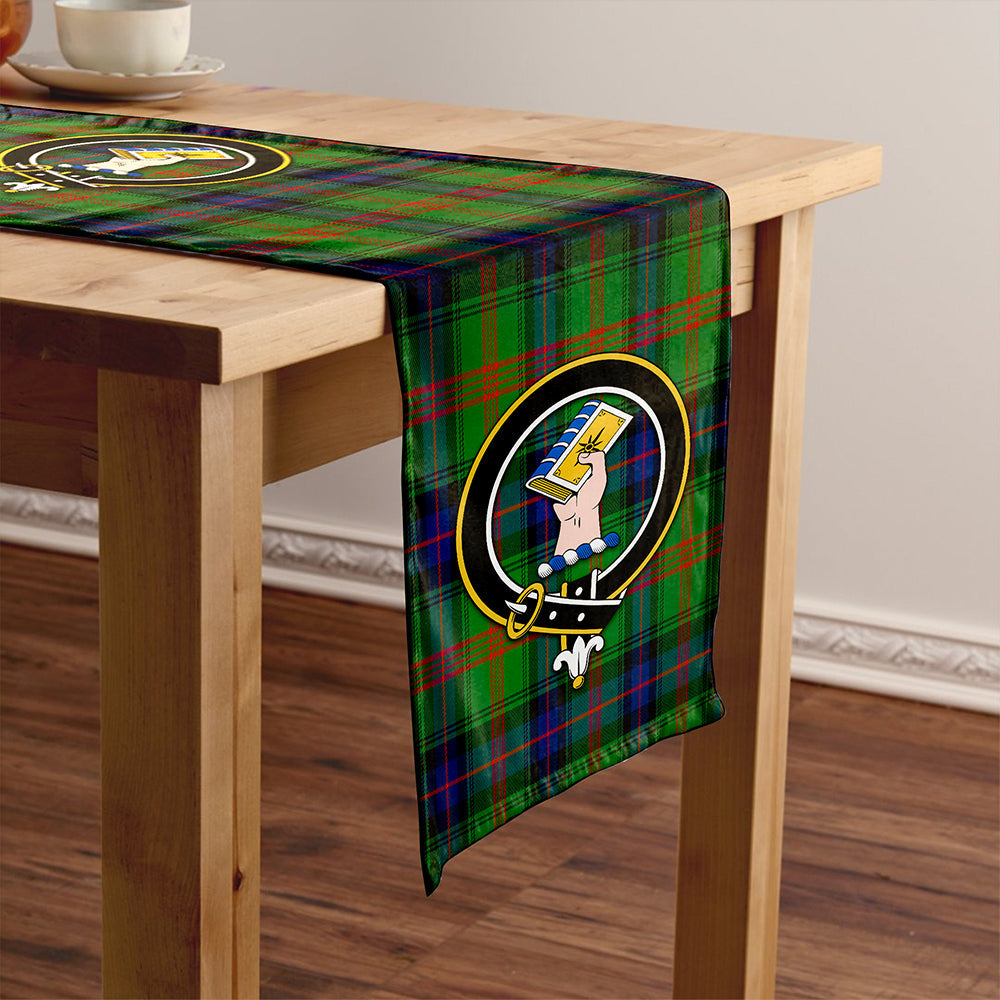 Park Modern Tartan Crest Table Runner