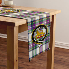 Richards (Pritchard) Modern Tartan Crest Table Runner