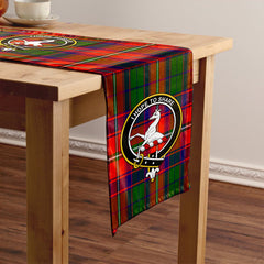Riddell Tartan Crest Table Runner
