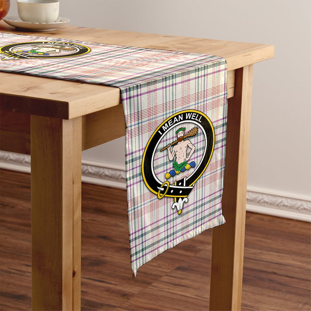 Shaw Women's Dress Weathered Tartan Crest Table Runner