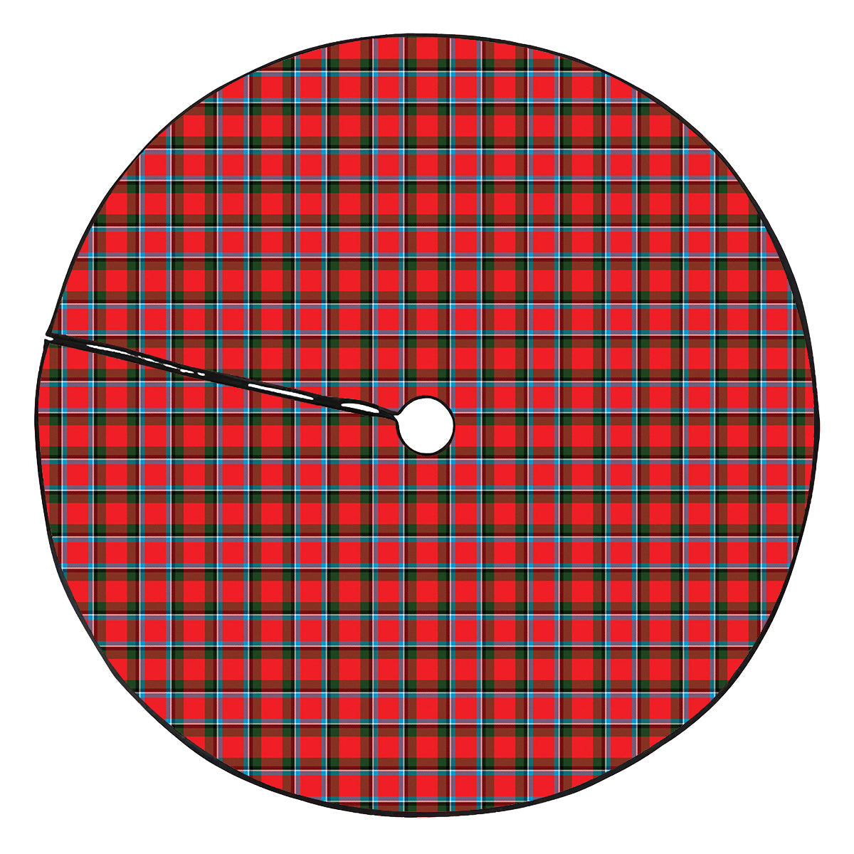 Sinclair Modern Tartan Plaid Christmas Tree Skirt