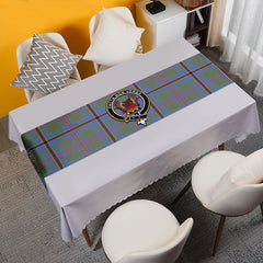 Snodgrass Weathered Tartan Crest Table Runner