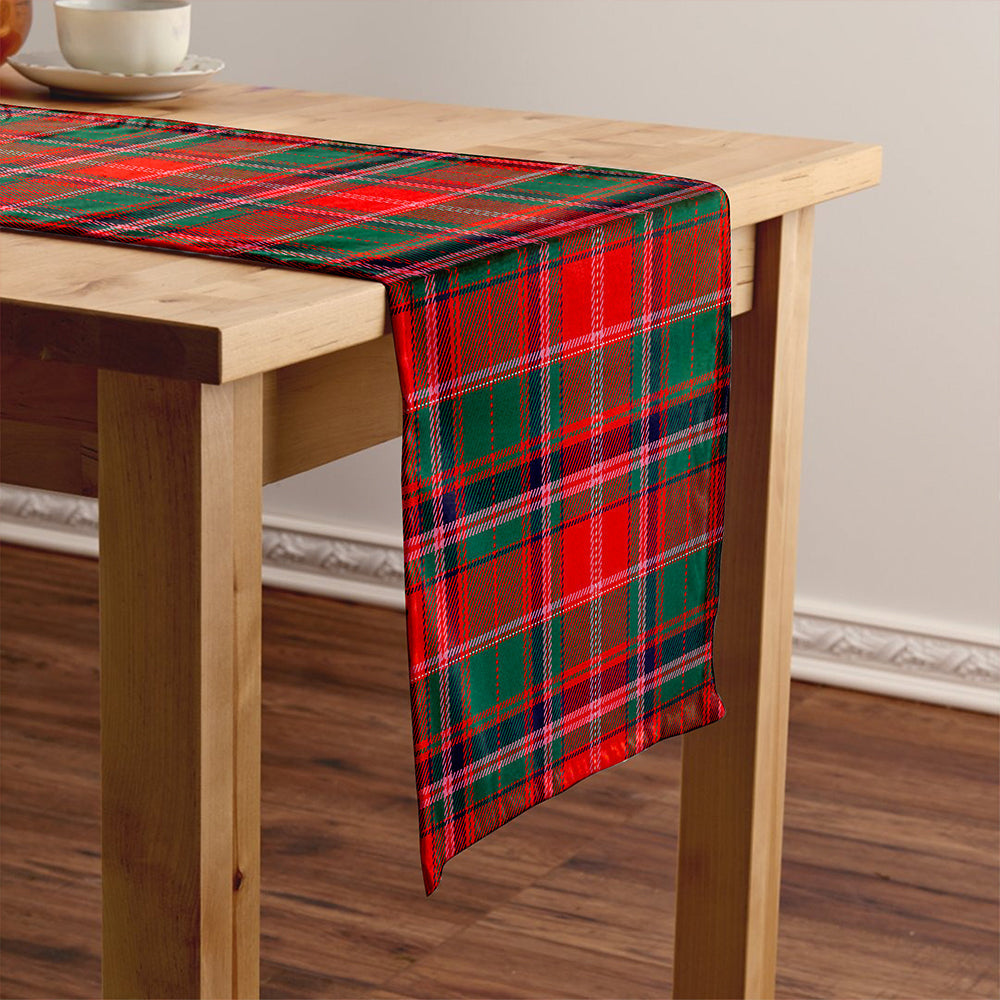 Somerville Modern Tartan Crest Table Runner