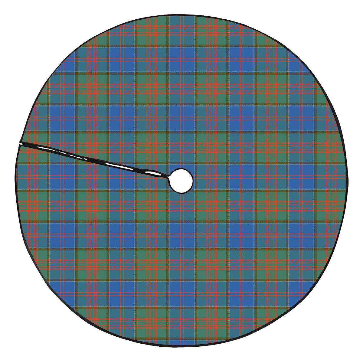 Stewart of Appin Hunting Ancient Tartan Plaid Christmas Tree Skirt