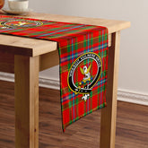 Stewart of Fingask Modern Tartan Crest Table Runner