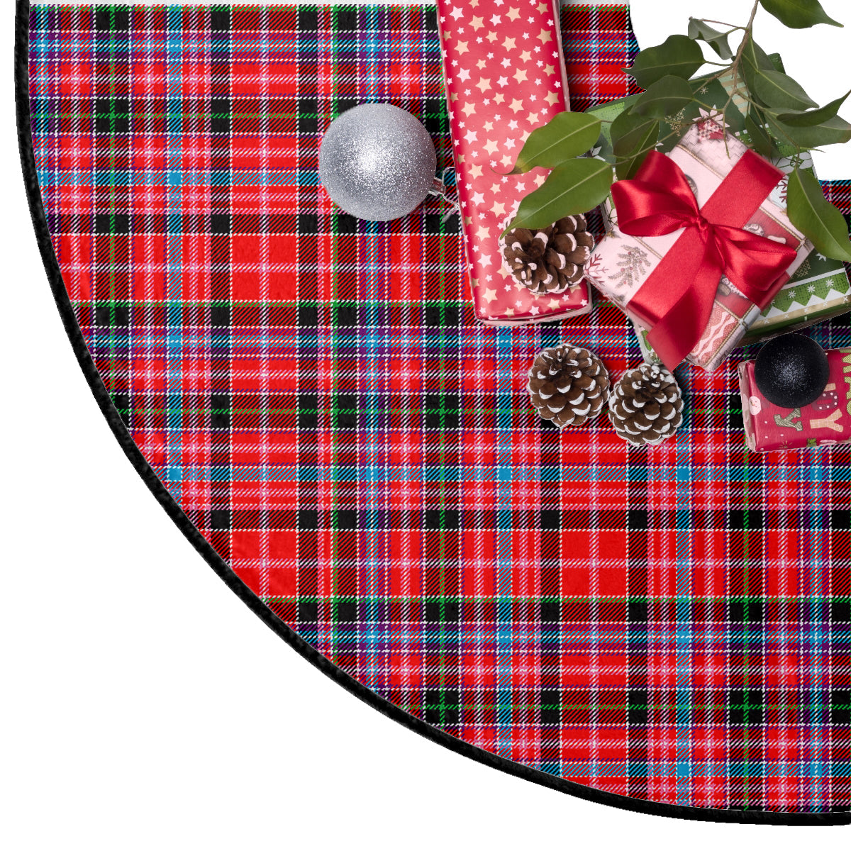 Straiton Tartan Plaid Christmas Tree Skirt