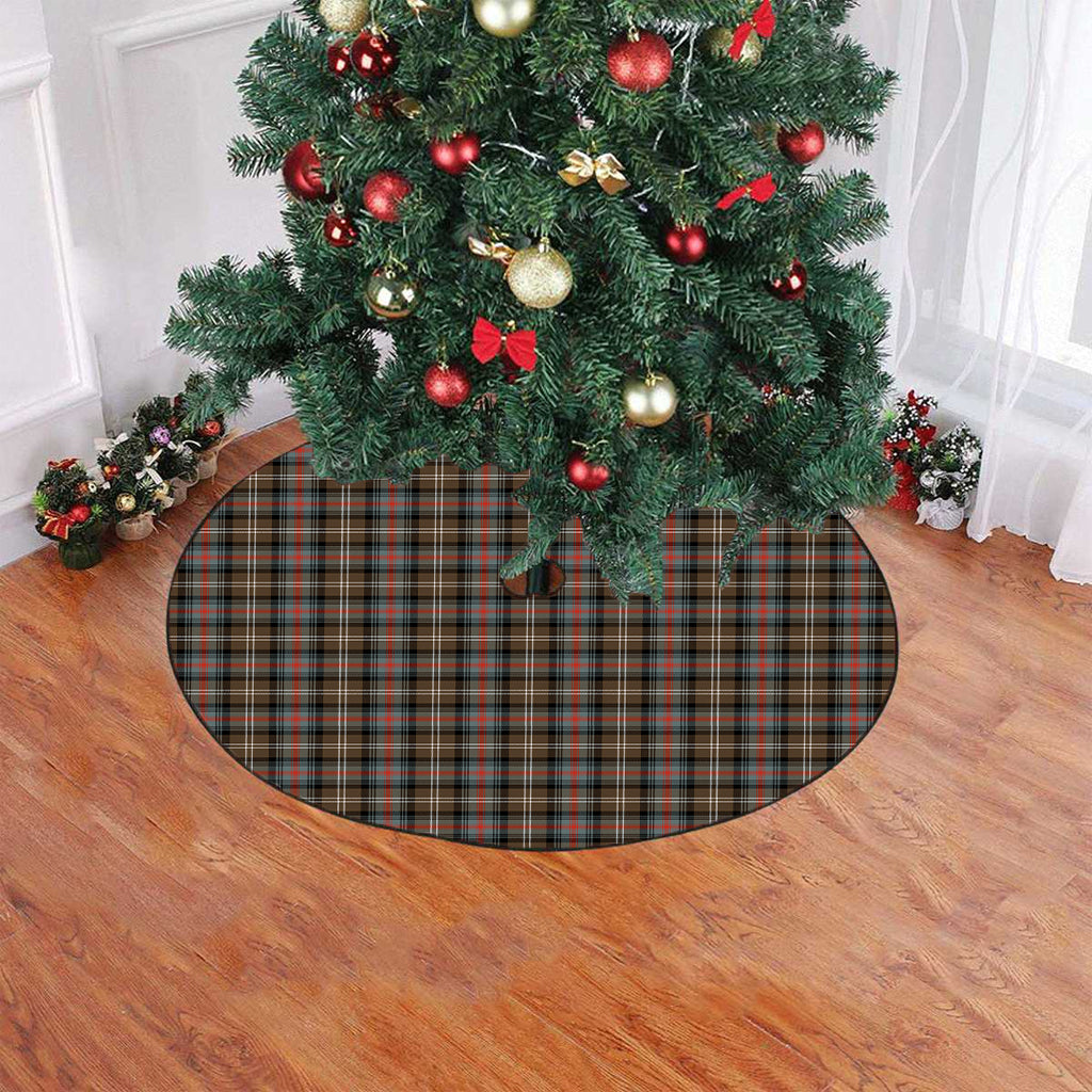 Sutherland Weathered Tartan Plaid Christmas Tree Skirt