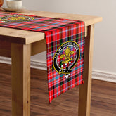 Udny Tartan Crest Table Runner