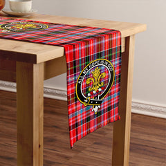 Udny Tartan Crest Table Runner