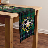 Urquhart Modern Tartan Crest Table Runner
