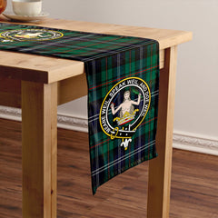 Urquhart Modern Tartan Crest Table Runner