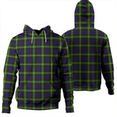 Watson Modern Tartan Plaid Hoodie
