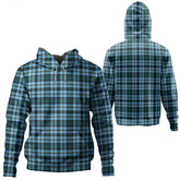 Weir Modern Tartan Plaid Hoodie