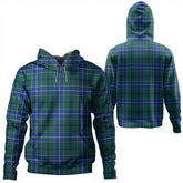 Wishart Hunting Modern Tartan Plaid Hoodie