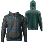Wood Modern Tartan Plaid Hoodie
