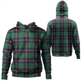 Young Modern Tartan Plaid Hoodie