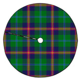 Young Modern Tartan Plaid Christmas Tree Skirt