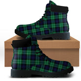 Abercrombie Tartan Plaid All Season Boots
