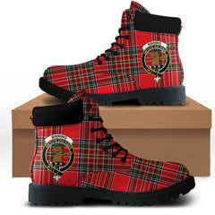 Binning Tartan Plaid All Season Boots