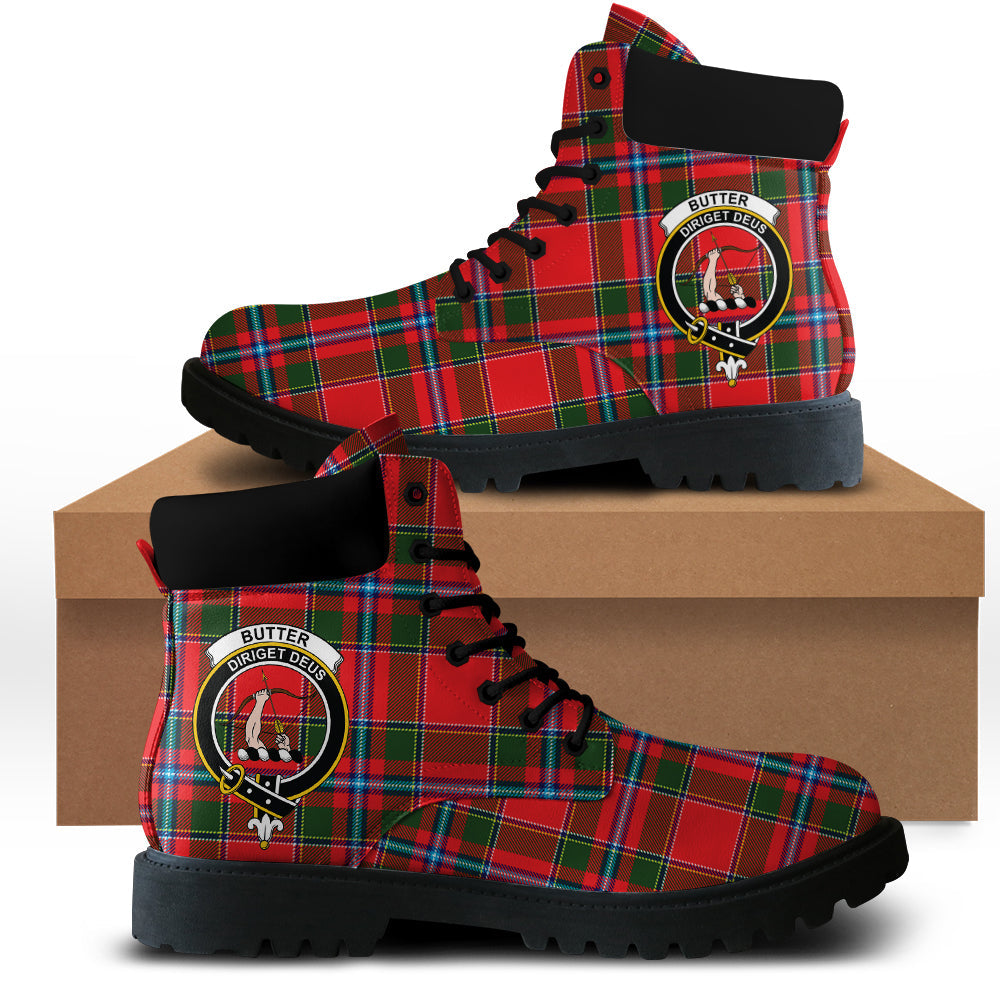 Butter Tartan Plaid All Season Boots
