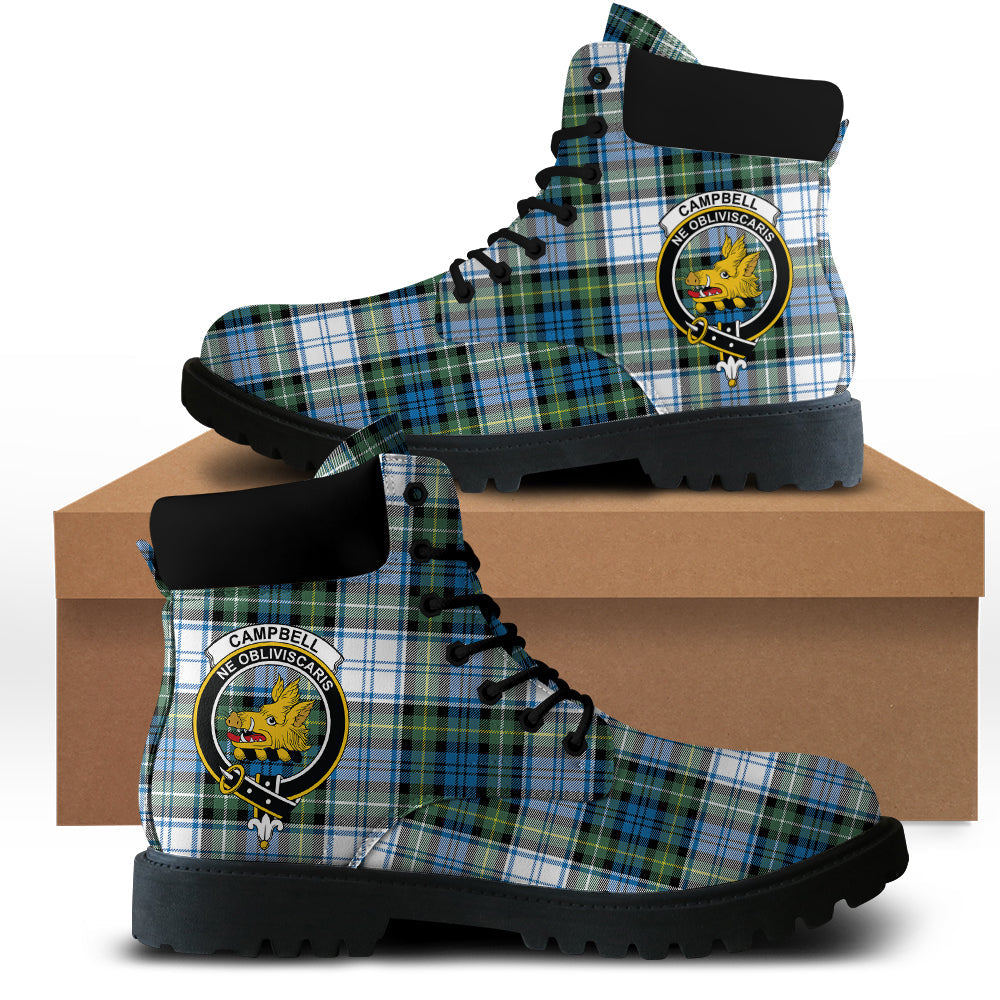 Campbell Dress Ancient Tartan Plaid All Season Boots