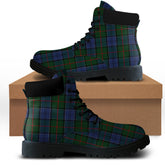 Colquhoun Tartan Plaid All Season Boots