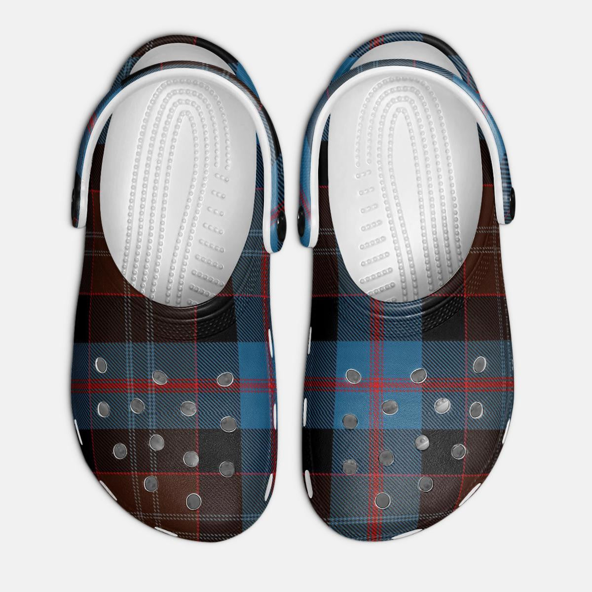 Applestone Tartan Plaid Crocs