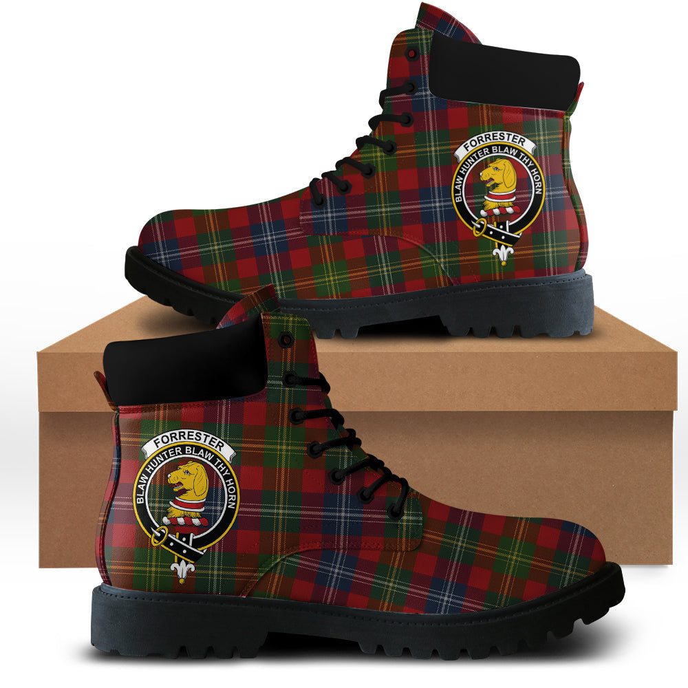 Forrester or Foster Tartan Plaid All Season Boots