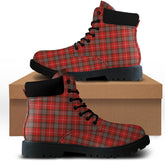 Fraser Weathered Tartan Plaid All Season Boots
