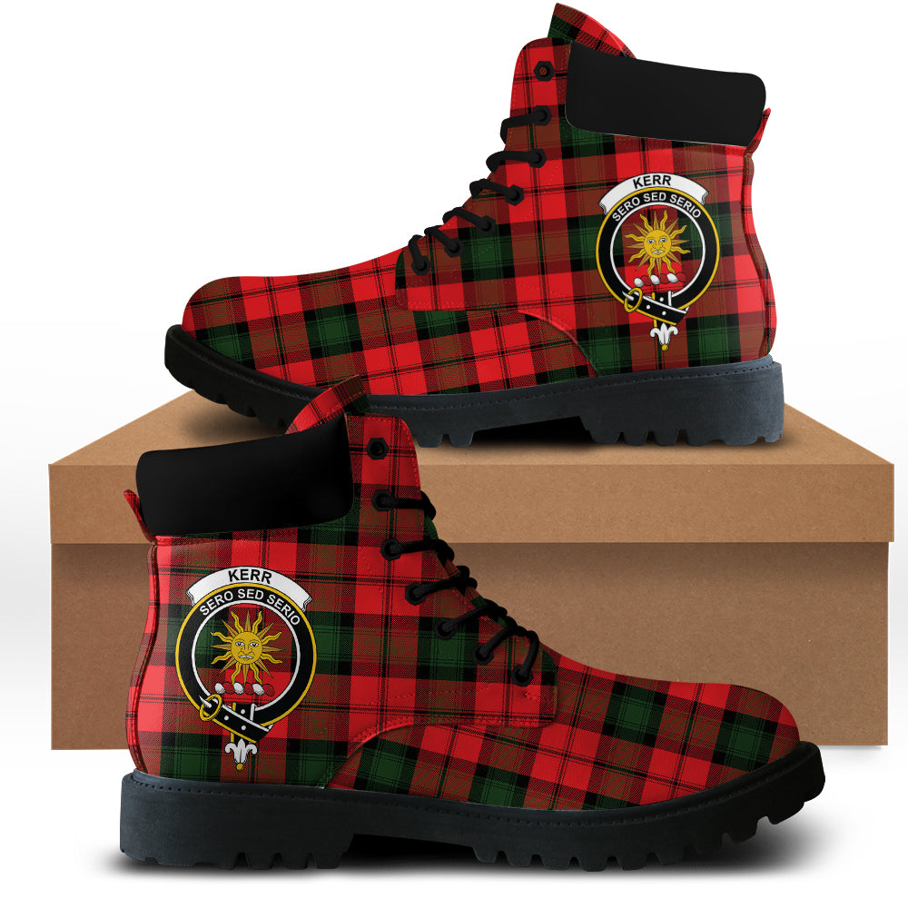 Kerr Modern Tartan Plaid All Season Boots