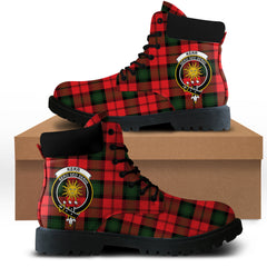 Kerr Modern Tartan Plaid All Season Boots