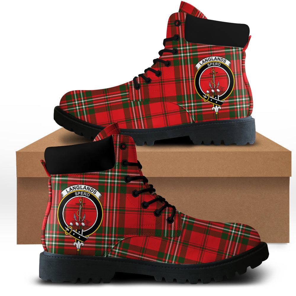 Langlands Tartan Plaid All Season Boots