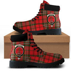 Langlands Tartan Plaid All Season Boots