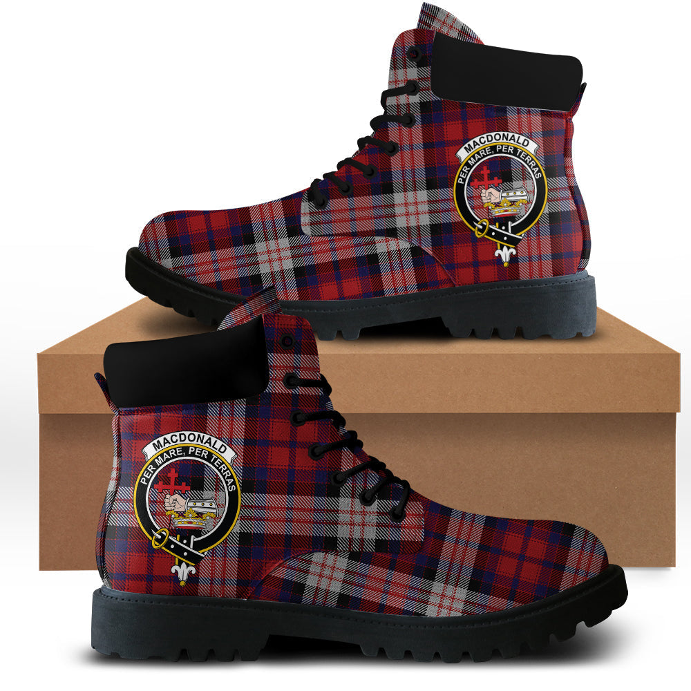 MacDonald Dress Irish Tartan Plaid All Season Boots