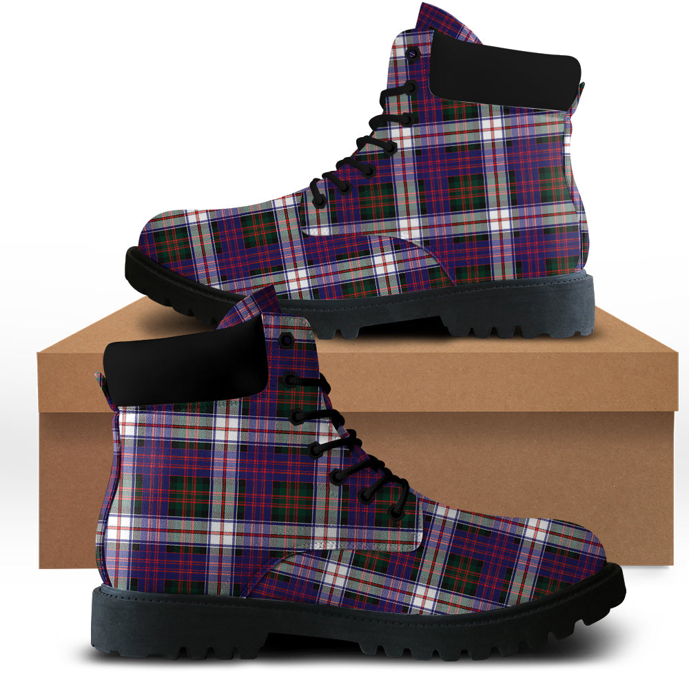 MacDonald Dress Modern Tartan Plaid All Season Boots