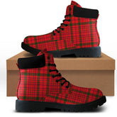 MacDonnell of Keppoch Modern Tartan Plaid All Season Boots