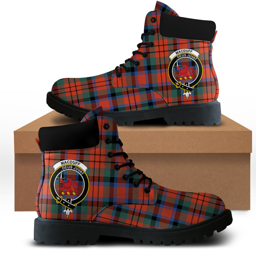 MacDuff Ancient Tartan Plaid All Season Boots