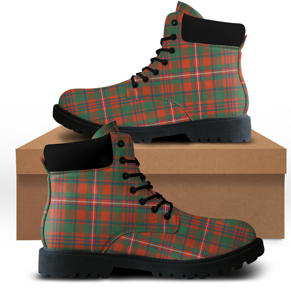 MacKinnon Ancient Tartan Plaid All Season Boots