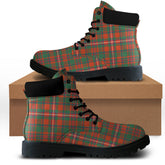 MacKinnon Ancient Tartan Plaid All Season Boots