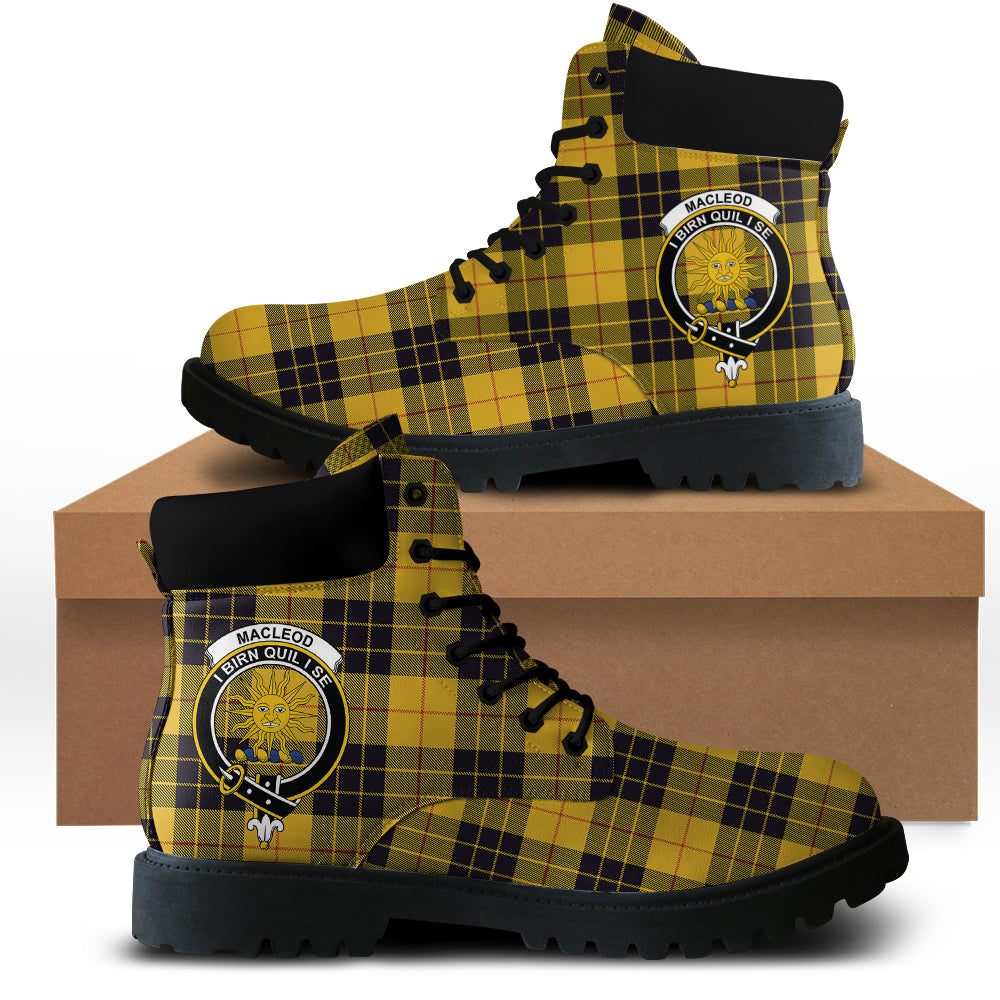 MacLeod of Lewis Ancient Tartan Plaid All Season Boots